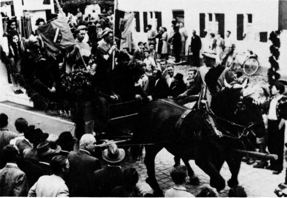 Festwagen der KF zum 250. Jahrestag der Schlacht bei Höchstädt Festwagen der KF zum 250. Jahrestag der