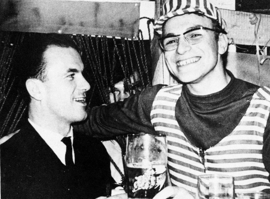 Präses Karl Meisinger und Erich Bawidamann im Faschin 1969